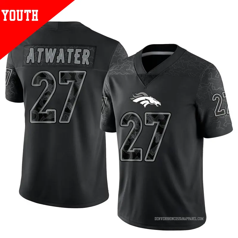 DENVER BRONCOS ATWATER ユニフォーム 27 Men's Denver Broncos Steve Atwater Nike Orange Game Retired